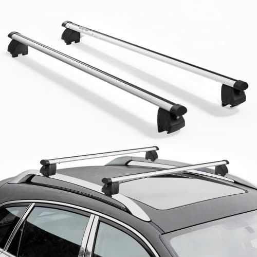 de2FGCTH2H1KGCTH9T5EX001V02Fgoods_img-v12Fcross-bar-racks-m100-1.2.jpg Stogo skersiniai automobilio stogui 90 kg, pakeltiems ir integruotiems bėgiams (180–1085 mm) - Image 1