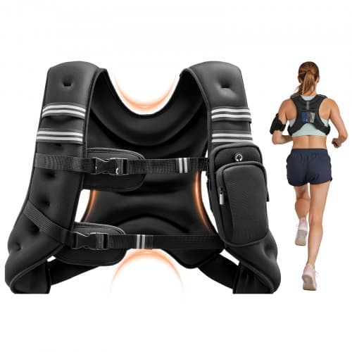 de2FGDZLKBXTS25LC5HOO001V02Fgoods_img-v22Fweight-vests-m100-1.2.jpg Svorio liemenė 11,5 kg treniruotėms ir bėgimui su šviesą atspindinčiomis juostomis - Image 1