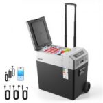 Kompresorinis automobilinis šaldytuvas 50 l, 12V/24V/230V su valdymu programėle