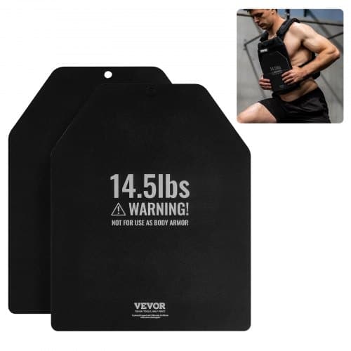 de2FHJGKPZPHJGPB5S67W001V02Fgoods_img-v12F25E525A4258725E7259425A8-weight-vest-plate-m100-1.2.jpg Plieninės svorio liemenės plokštės 6,6 kg pora jėgos treniruotėms - Image 1