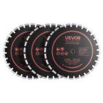 Deimantiniai pjovimo diskai betonui 410 mm, 3 vnt.