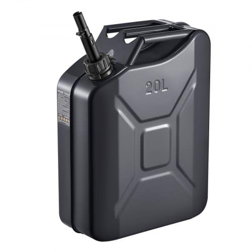 de2FJSBXSYXJYK1JYXHY5001V02Fgoods_img-v12Ffuel-container-m100-1.2.jpg Juodas metalinis kuro kanistras 20 l, su piltuvu ir tridube rankena, Juoda - Image 1