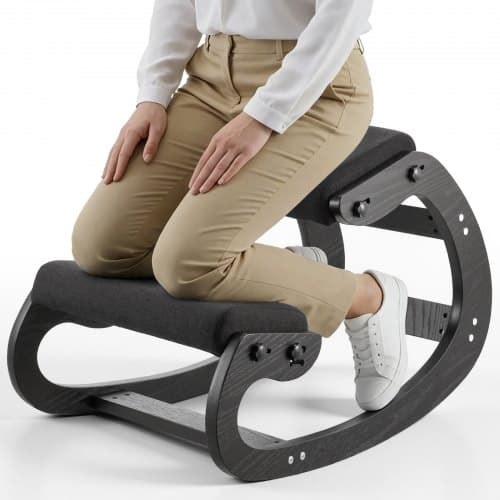 de2FJYKGYHSBDLWKT4TV5001V02Fgoods_img-v22Fergonomic-kneeling-chair-m100-1.2.jpg Nugaros skausmą mažinanti ergonominė klūpima kėdė su mediniu rėmu 82 x 54 x 55,5 cm, Jouda - Image 1