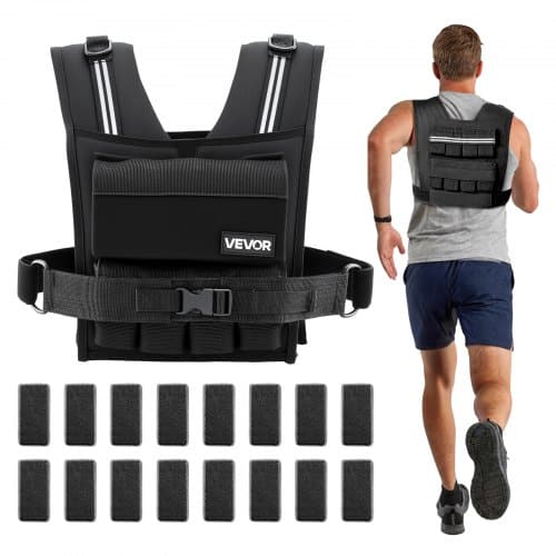 de2FKDJZLKBX35LBKKBAT001V02Fgoods_img-v12Fweight-vests-m100-1.2.jpg Reguliuojama svorio liemenė iki 16 kg su metaliniais svarmenimis - Image 1