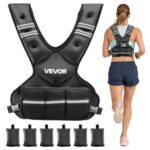 Reguliuojamo svorio liemenė su 14,5 kg svorio krepšiais individualioms treniruotėms