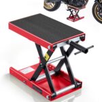 Motociklo keltuvas 499 kg, žirklinis stovas
