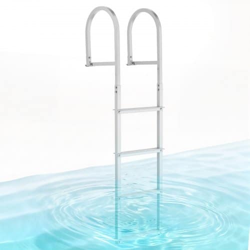 de2FMTZTCXSWPJ50ALQSF001V02Fgoods_img-v12Fdock-ladder-m100-1.2.jpg Nuimamos aliuminio prieplaukos kopėčios 4 pakopų, su neslystančiomis pakopomis - Image 1