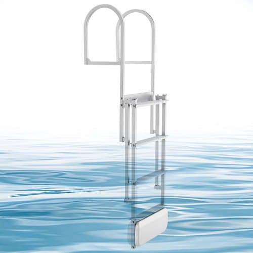 de2FMTZTSSSWPJ35CE5E4001V02Fgoods_img-v22Fdock-ladder-m100-1.2.jpg Pakeliamos aliuminio laivo / prieplaukos kopėčios 4 pakopų, su plūde ir neslystančiomis pakopomis - Image 1
