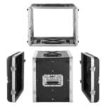 Transportavimo dėžė garso įrangai 8U su 31 cm gylio ABS korpusu