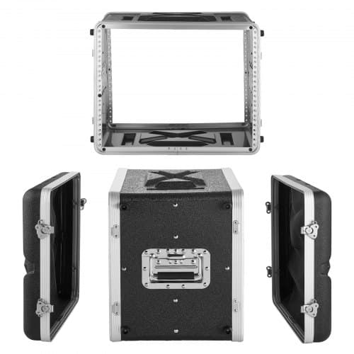 de2FSLCZJJX8U12IS0INT001V02Fgoods_img-v22Frack-case-m100-1.2.jpg Transportavimo dėžė garso įrangai 8U su 31 cm gylio ABS korpusu - Image 1