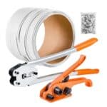 Rankinio pakavimo rinkinys 12,7 mm, su įtempėju, užspaudėju ir PP juosta