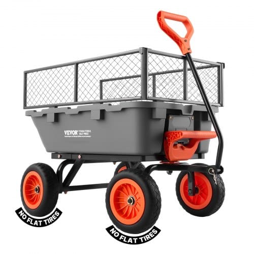 de2FSLZXTC800B10HR4K0001V02Fgoods_img-v22Fgarden-dump-cart-m100-1.2.jpg Sodo vežimėlis-aptvarėlis su išvertimo funkcija 362 kg : 105 x 70 x 50 cm (su tvorele aukštis 70 cm) - Image 1