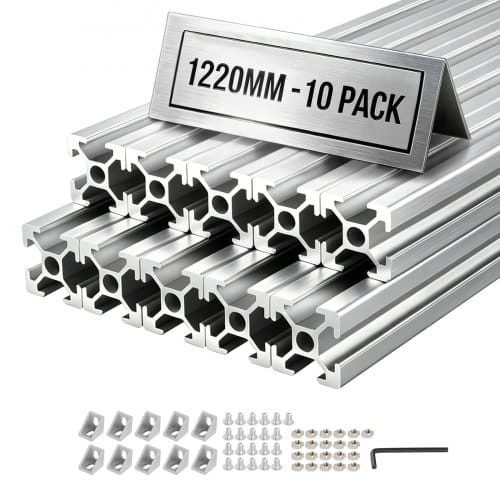 de2FTXOBLXCDGYS2T5NQP001V02Fgoods_img-v12Flinear-rail-m100-1.2.jpg Aliuminio profilis 2020 T-Slot 1220 mm, 10 vnt. rinkinys (sidabrinis) - Image 1