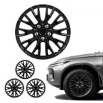 16 colių ratlankių gaubtai (hubcaps) 4 vnt. blizgiai juodi