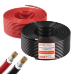 Saulės modulių laidas 10 AWG, 30,48 m rinkinys fotovoltinėms sistemoms IP67