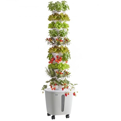 de2FXZZKJSPTWSZDASZ0J001V22Fgoods_img-v22Fhydroponics-tower-m100-1.2.jpg Hidroponinė kolona 50 augalų, 10 pakopų su vandens talpykla ir programėle namams - Image 1