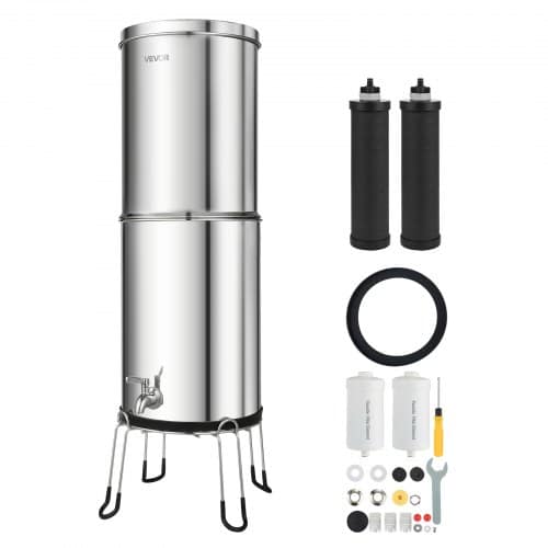 de2FZLLSXT3GALHXF9HAI001V02Fgoods_img-v12Fwater-filter-system-m100-1.2.jpg Gravitacinė vandens filtravimo sistema 12,3 l, 304 nerūdijančio plieno stalo vandens valytuvas - Image 1
