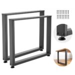 Plieninės stalo kojos 750 x 900 mm, rėminės, 2 vnt. iki 1000 kg