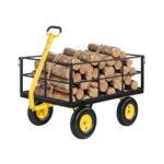 Sodo transportavimo vežimėlis 116,8x76x77,5 cm, 635 kg